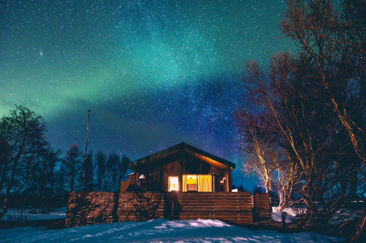 Cabin In The Lava. Near Husavik Skogar  ภายนอก รูปภาพ