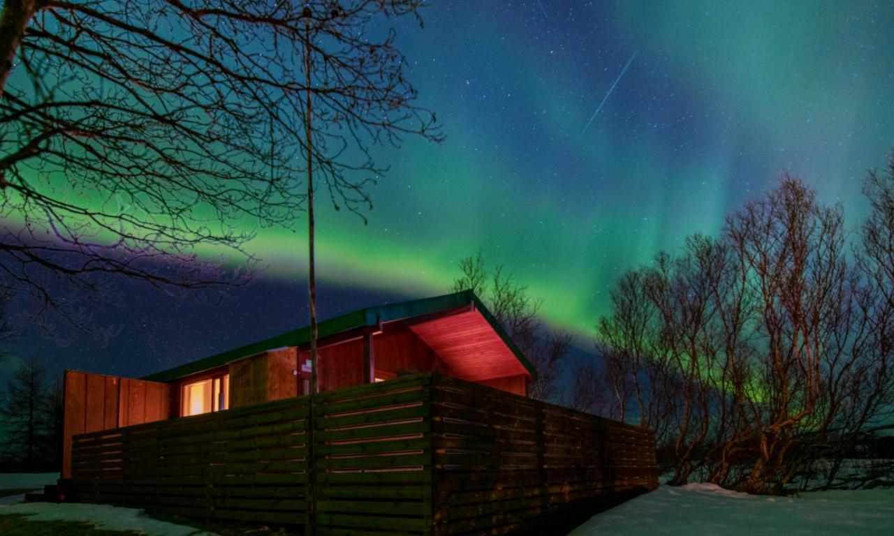 Cabin In The Lava. Near Husavik Skogar  ภายนอก รูปภาพ